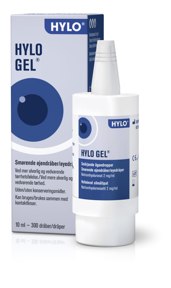 HYLO-GEL 10 ml konserverinsfri (Ursapharm) komfortdråber
